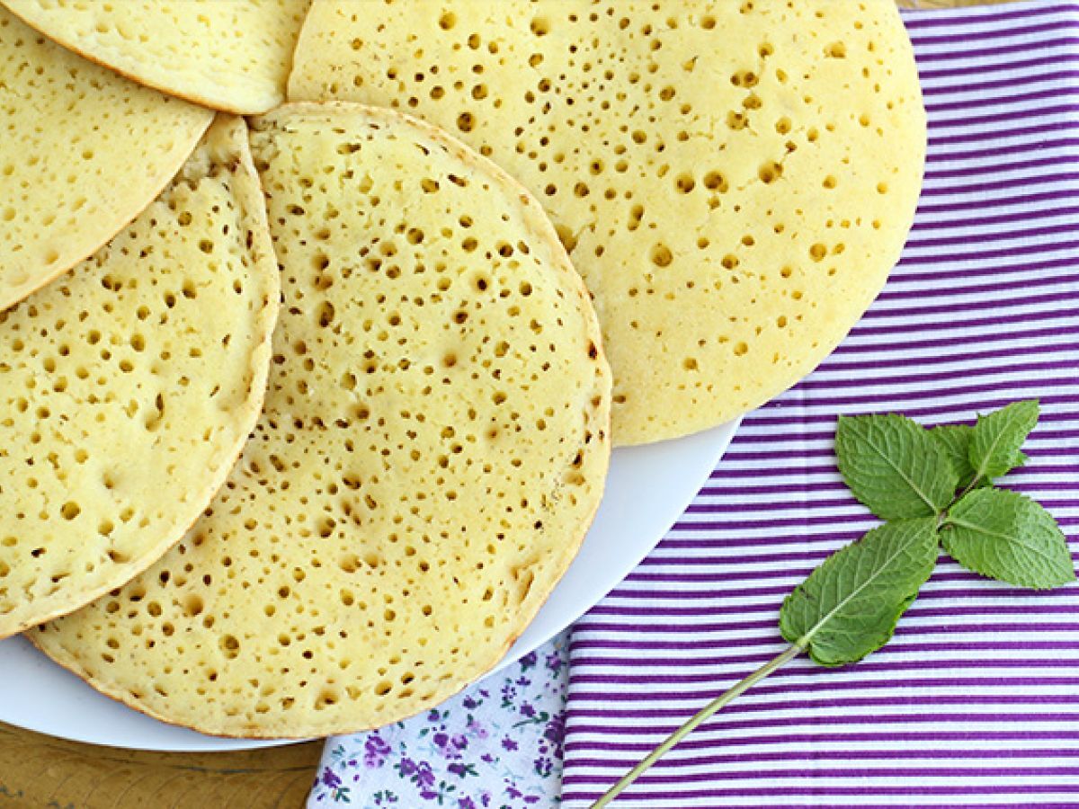Baghrirs, marockanska pannkakor med tusen hål