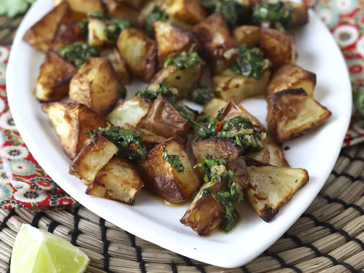 Bakad potatis med chimichurri - foto 2