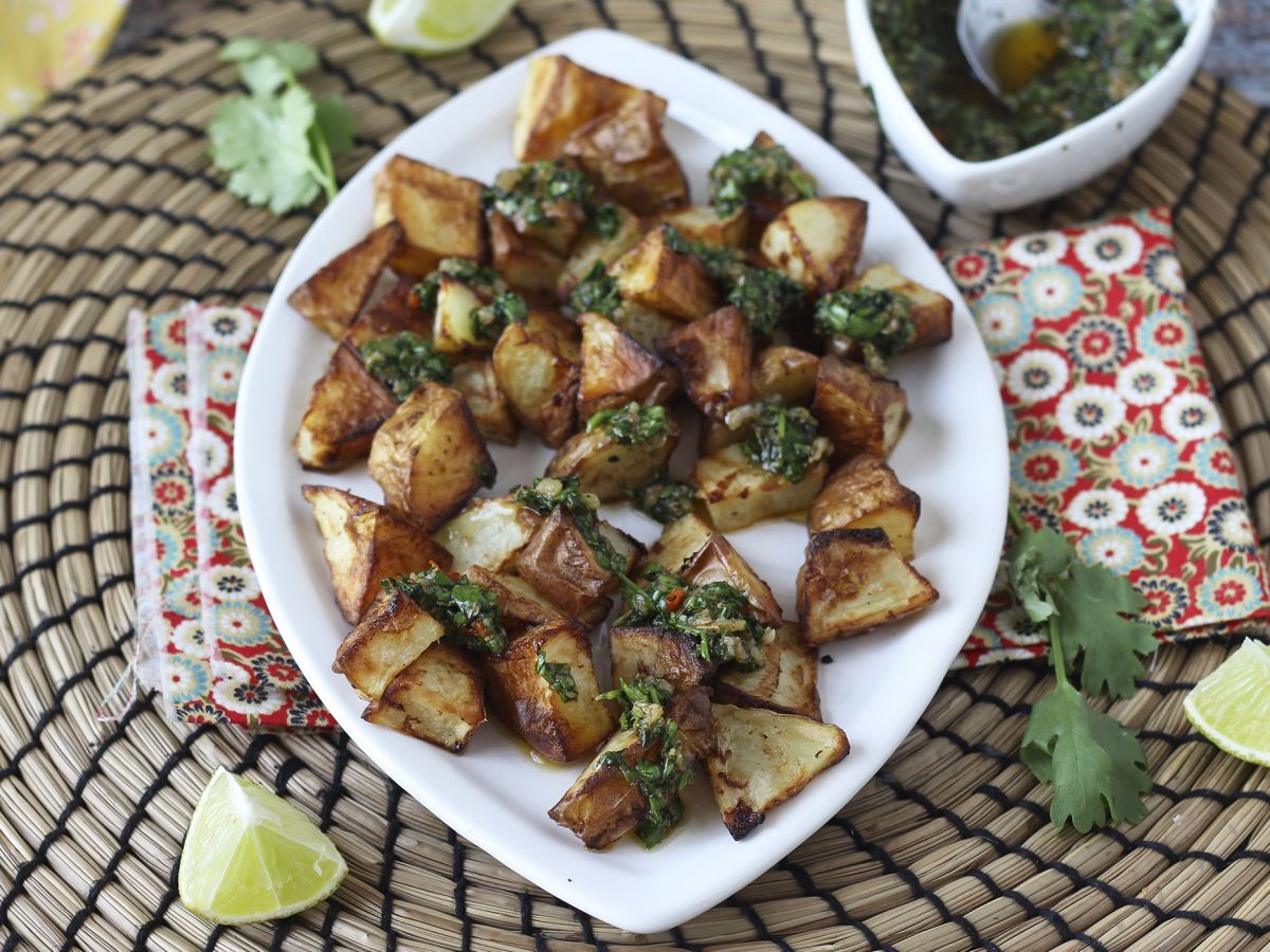 Bakad potatis med chimichurri - foto 3