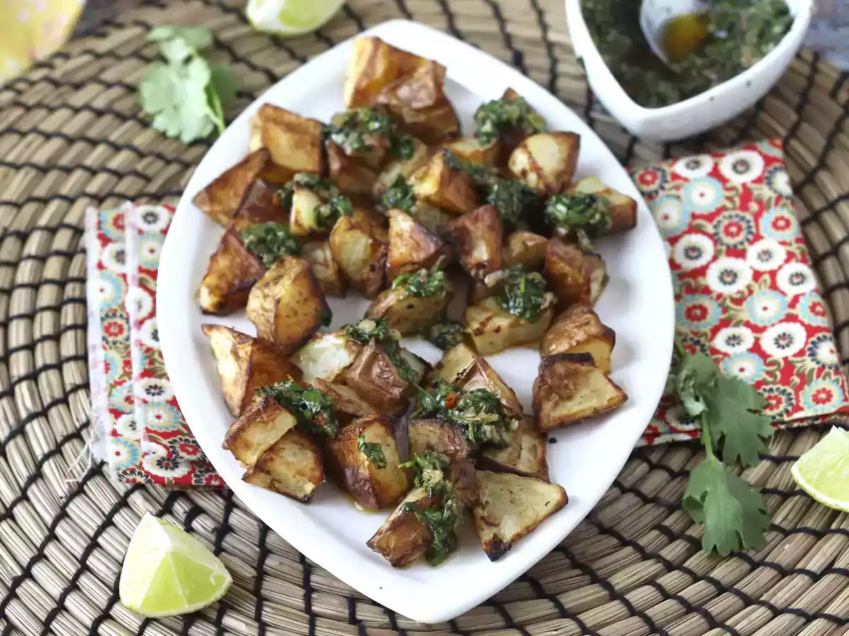 Bakad potatis med chimichurri - foto 3