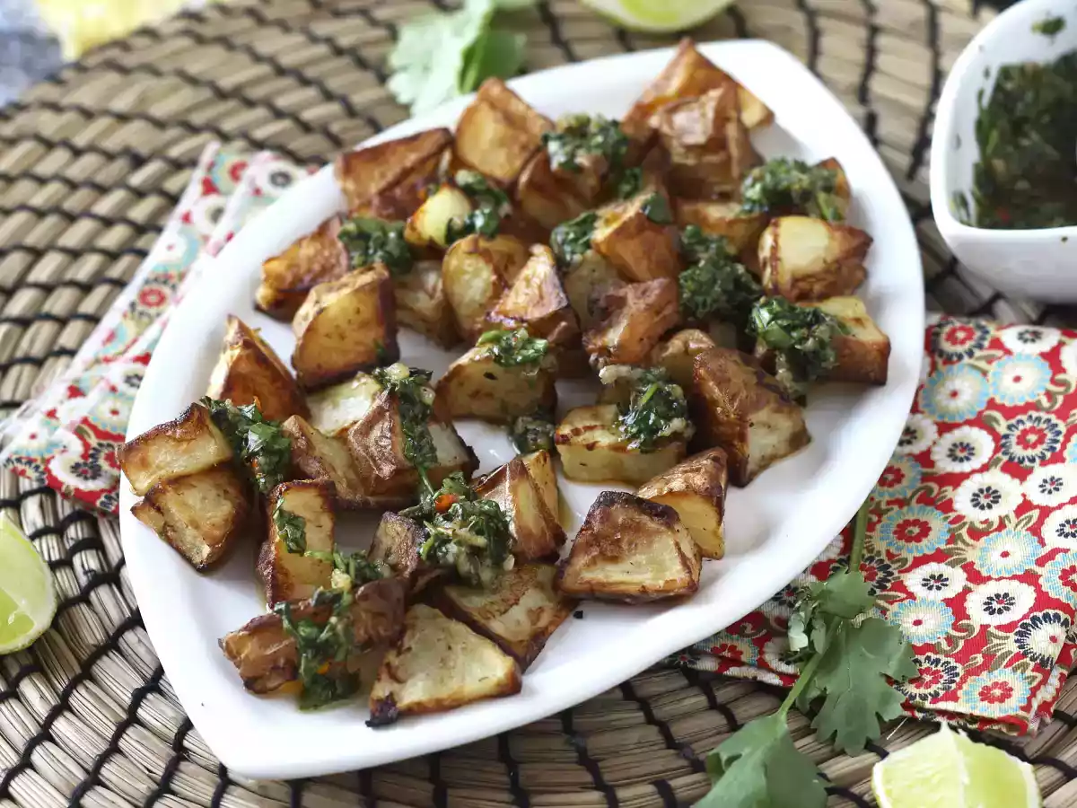 Bakad potatis med chimichurri - foto 4