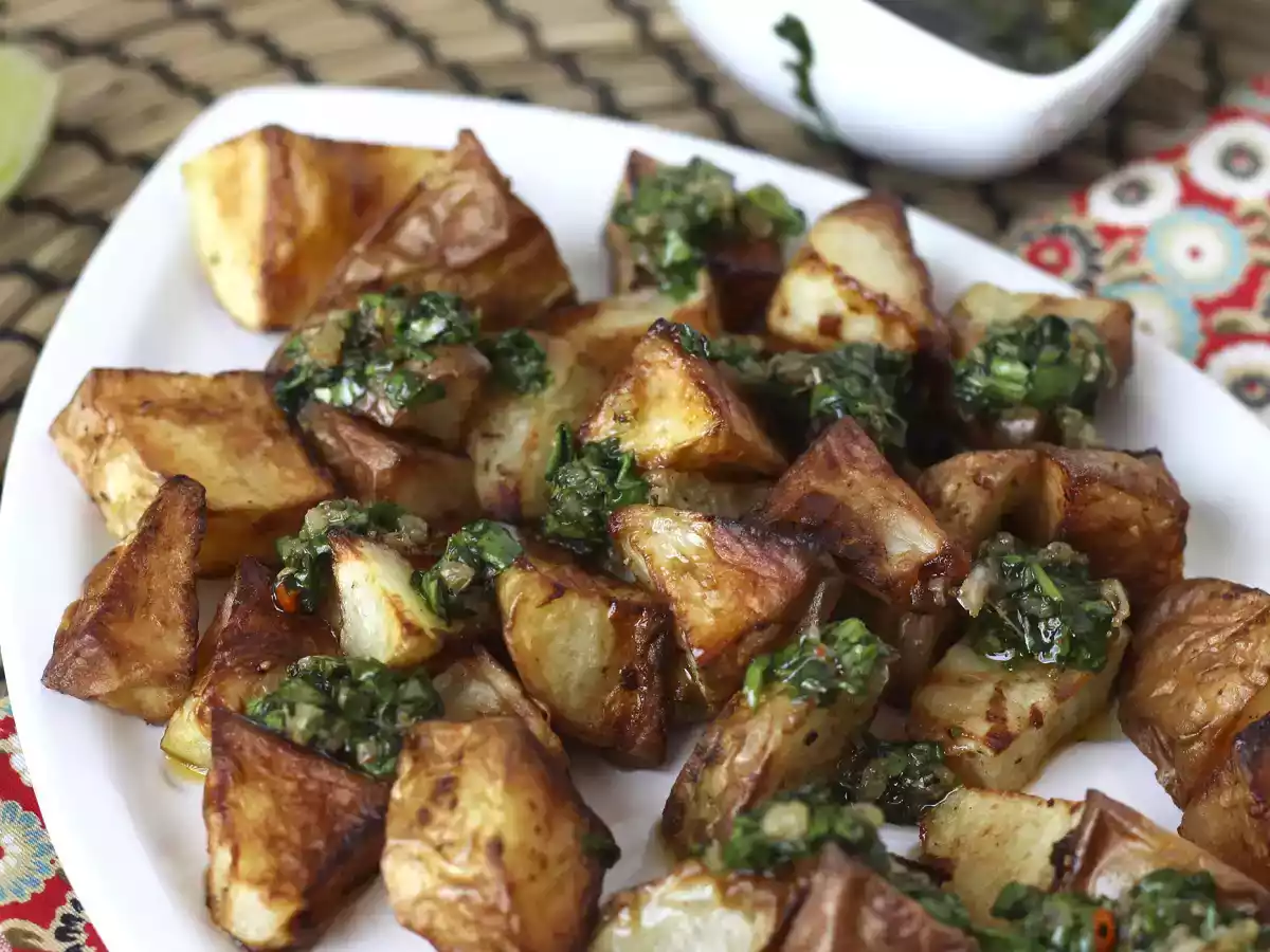 Bakad potatis med chimichurri - foto 5