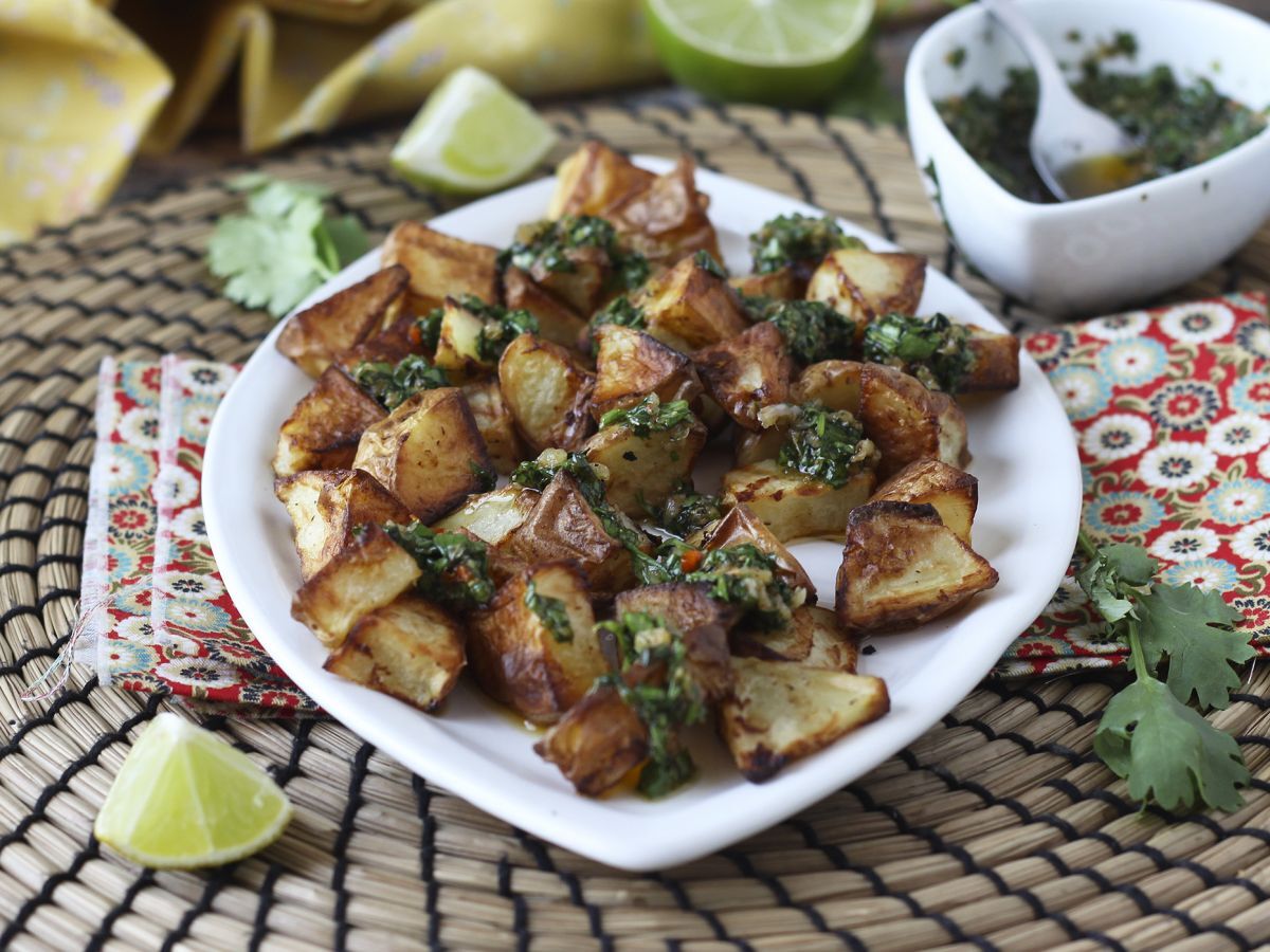 Bakad potatis med chimichurri - foto 6