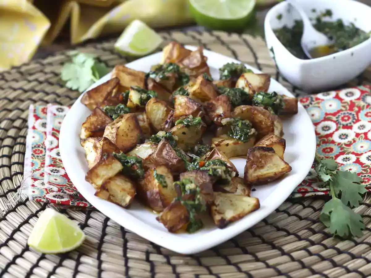 Bakad potatis med chimichurri - foto 6