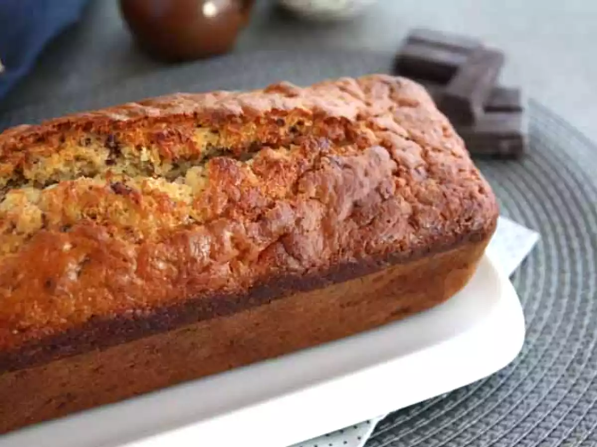 Banan- och chokladkaka - Extra saftig! - foto 2