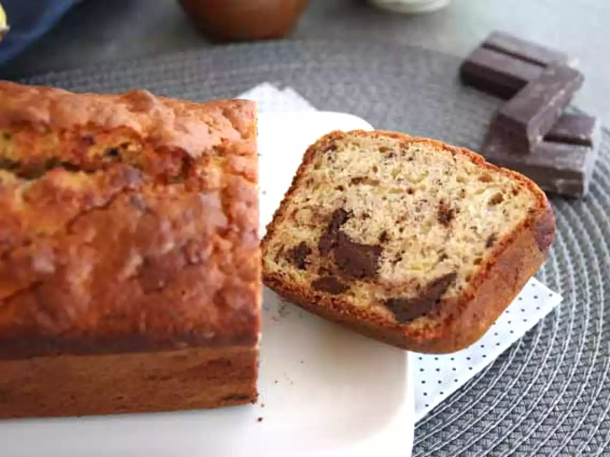 Banan- och chokladkaka - Extra saftig! - foto 3