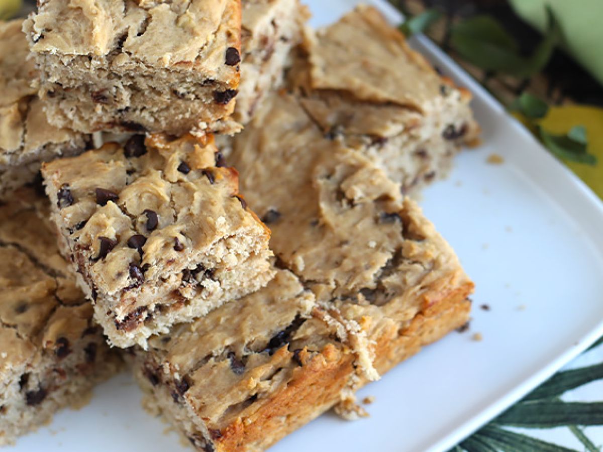 Banan- och chokladkaka - Vegansk och glutenfri - foto 5