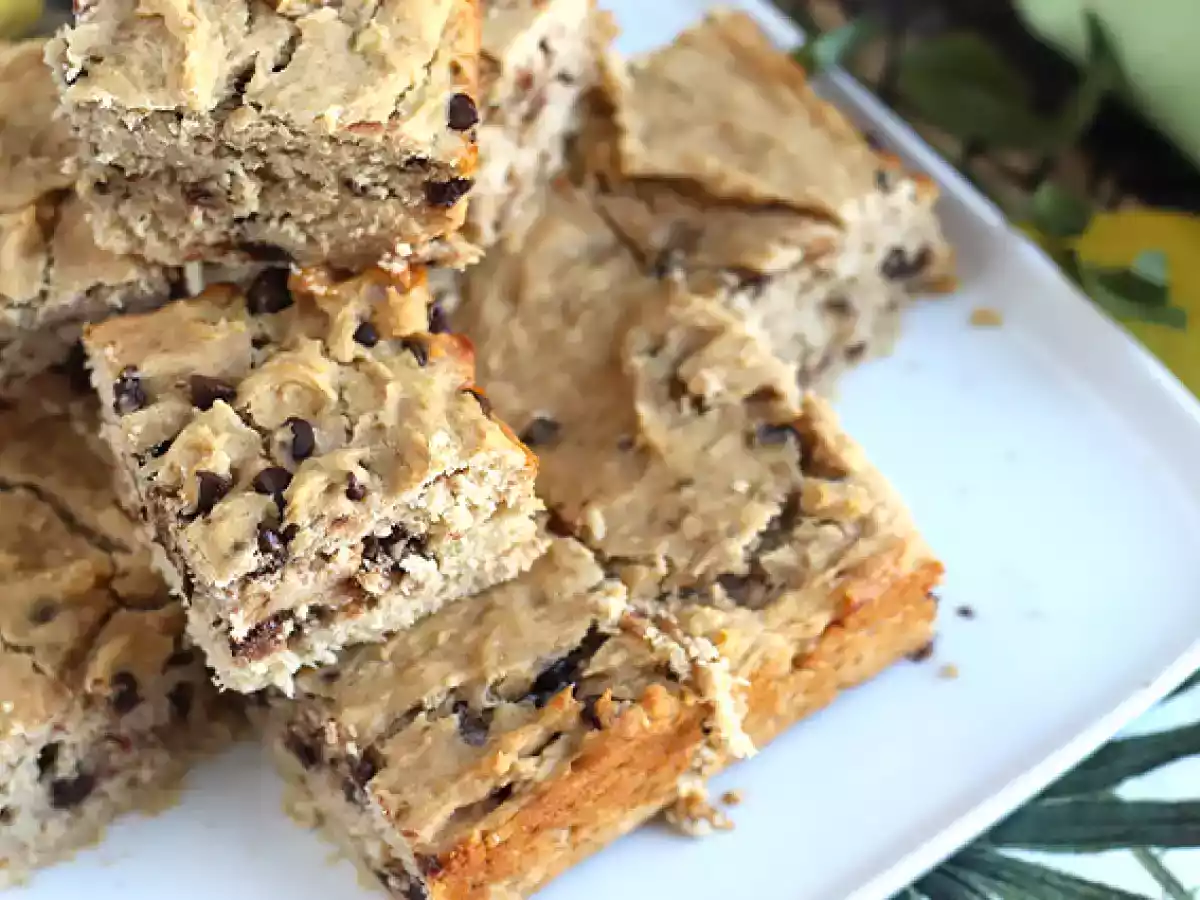 Banan- och chokladkaka - Vegansk och glutenfri - foto 5