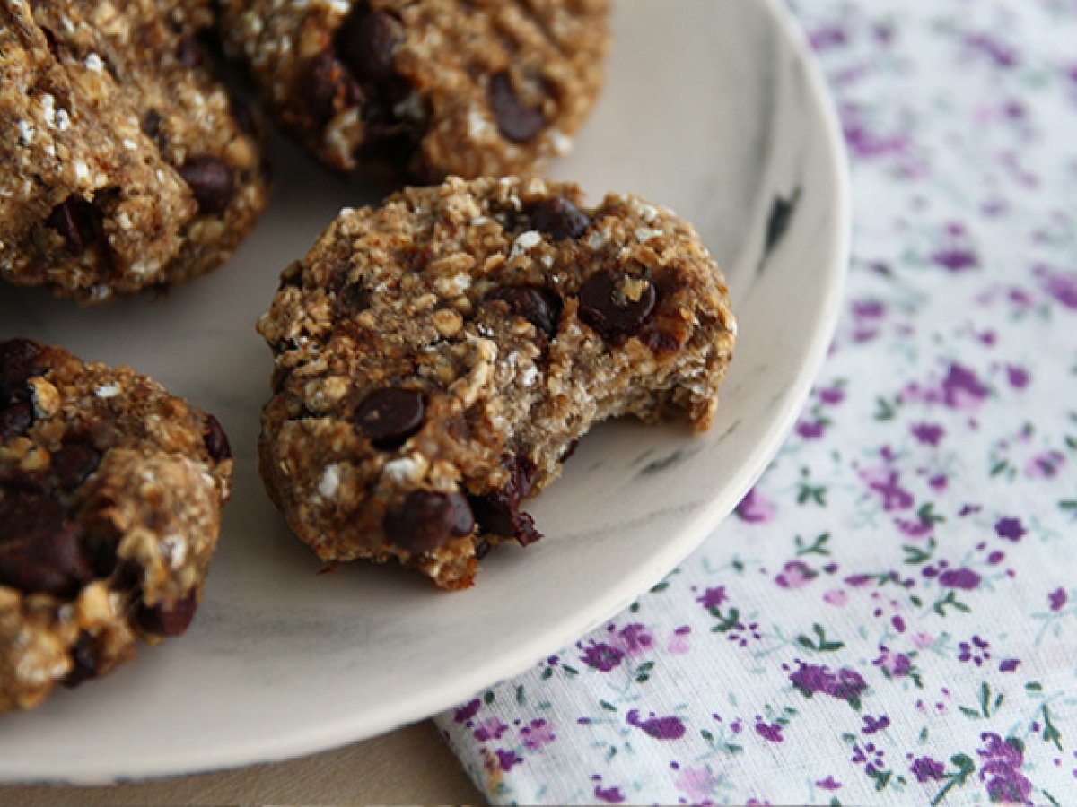 Banan- och chokladkakor med 3 ingredienser - foto 2