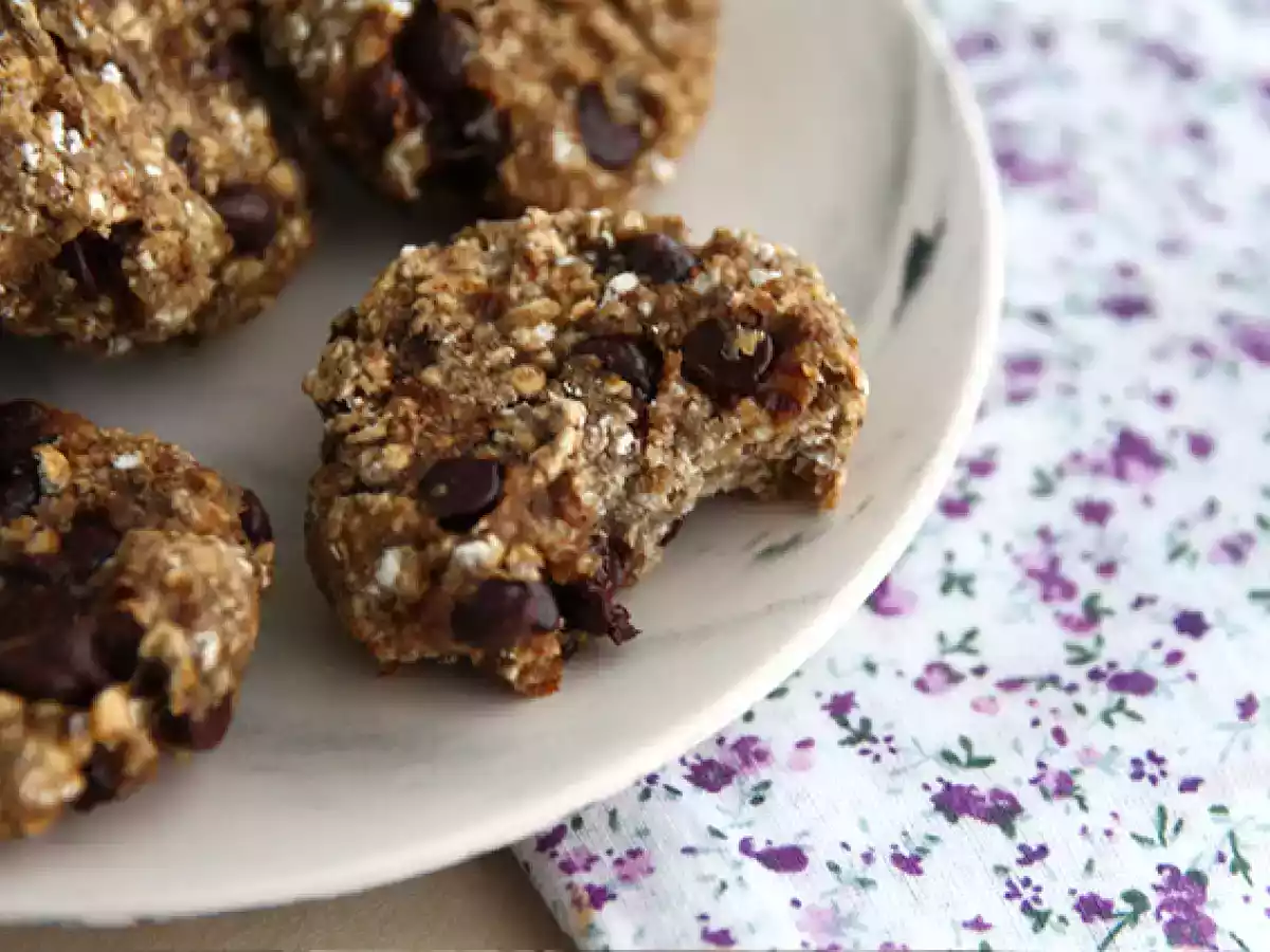 Banan- och chokladkakor med 3 ingredienser - foto 2