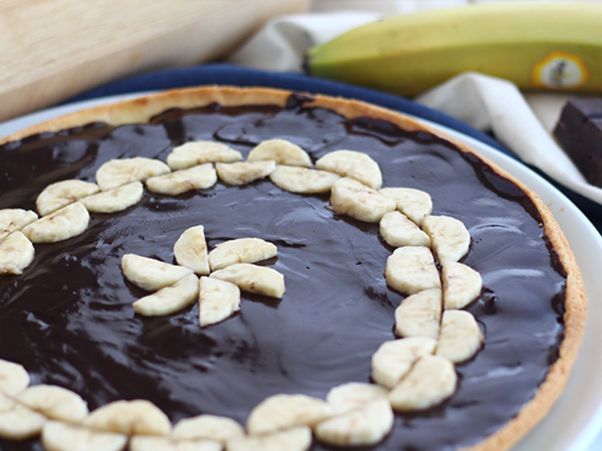 Banan- och chokladtårta (steg för steg) - foto 2