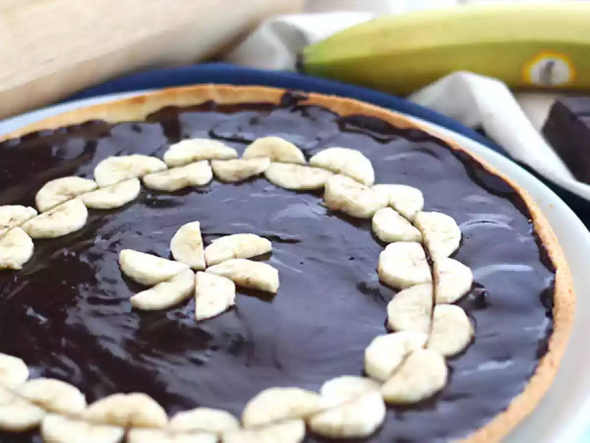 Banan- och chokladtårta (steg för steg) - foto 2