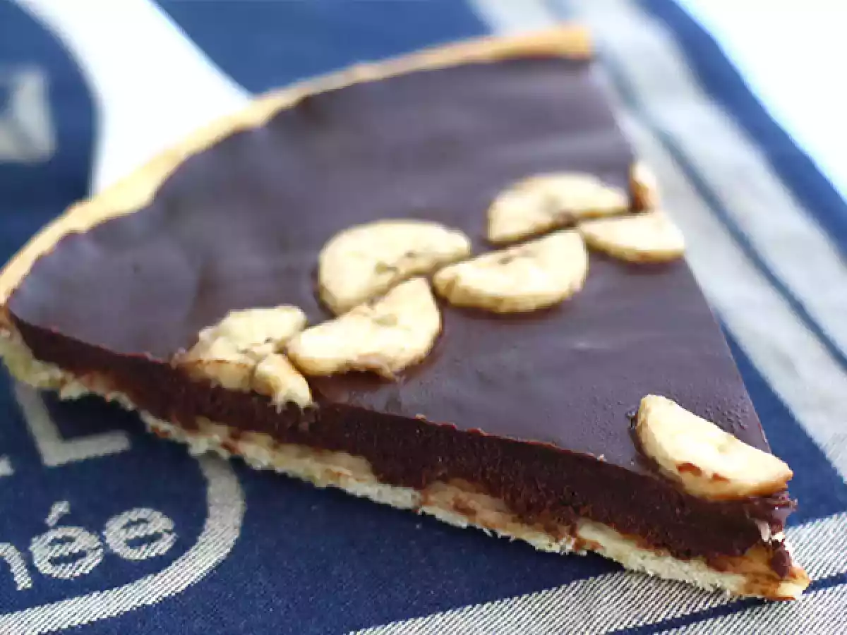 Banan- och chokladtårta (steg för steg) - foto 3