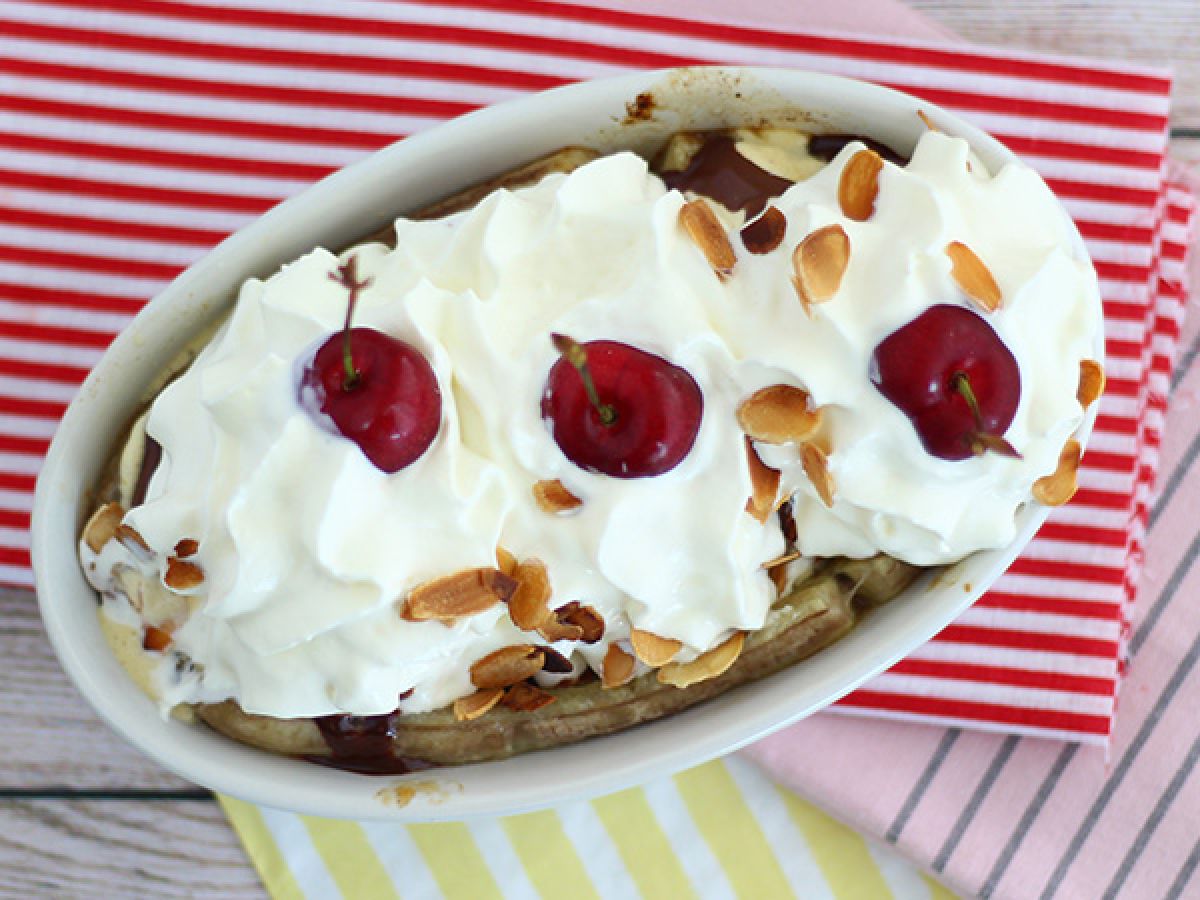 Banana Split, den berömda frysta desserten - foto 2