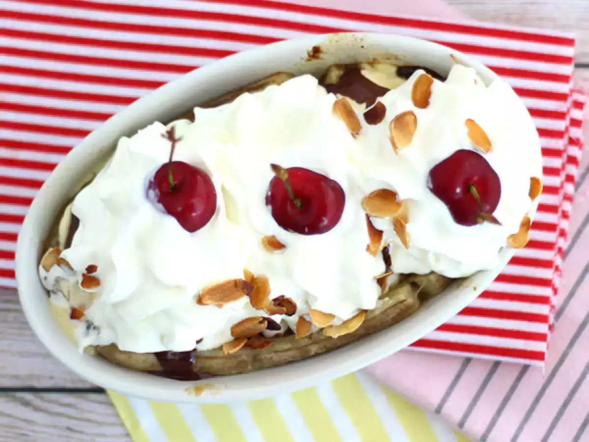 Banana Split, den berömda frysta desserten - foto 2