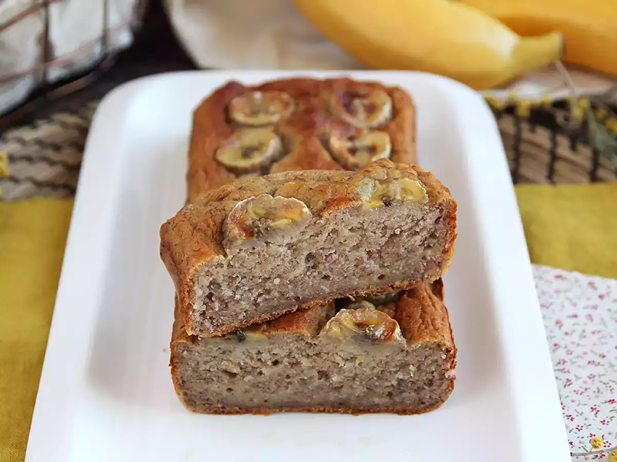 Bananbröd utan tillsatt socker (banankaka) - foto 2