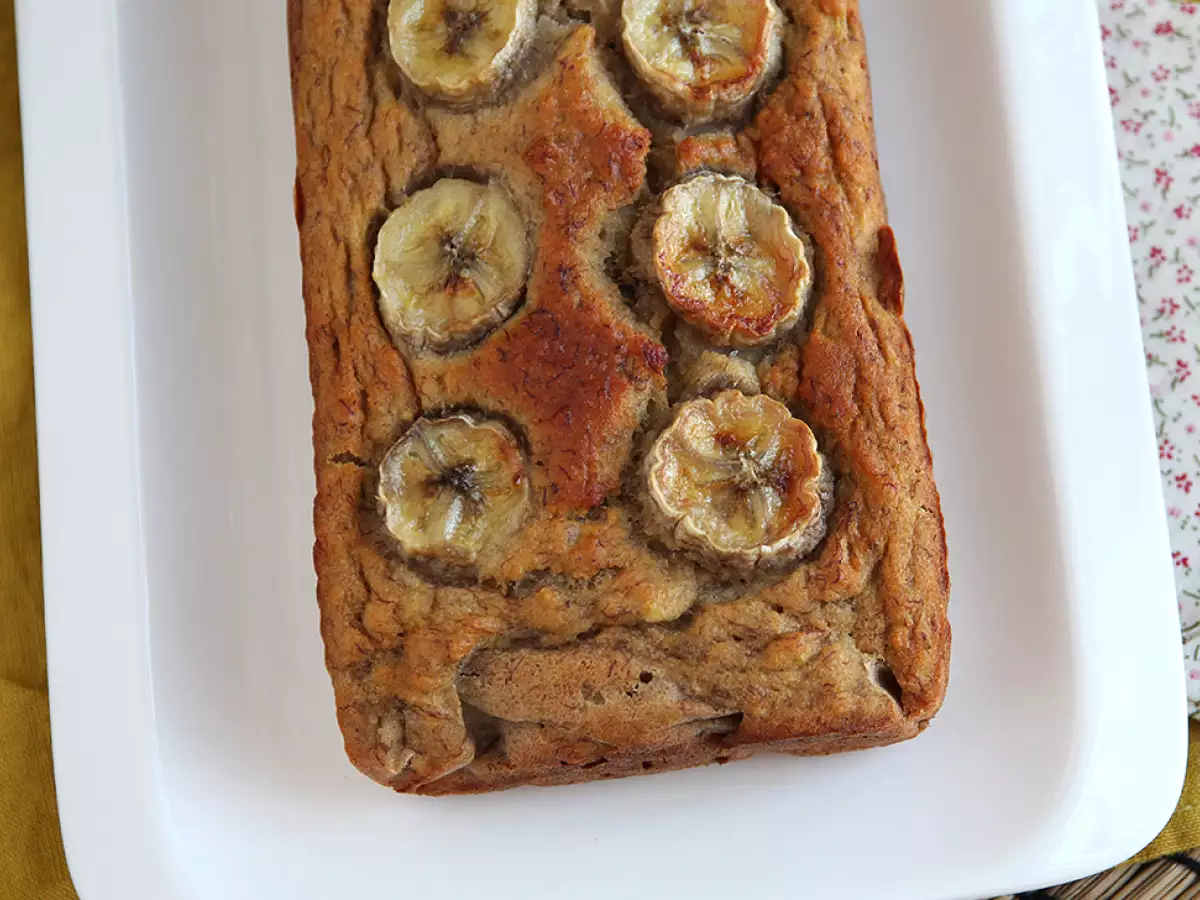 Bananbröd utan tillsatt socker (banankaka) - foto 3