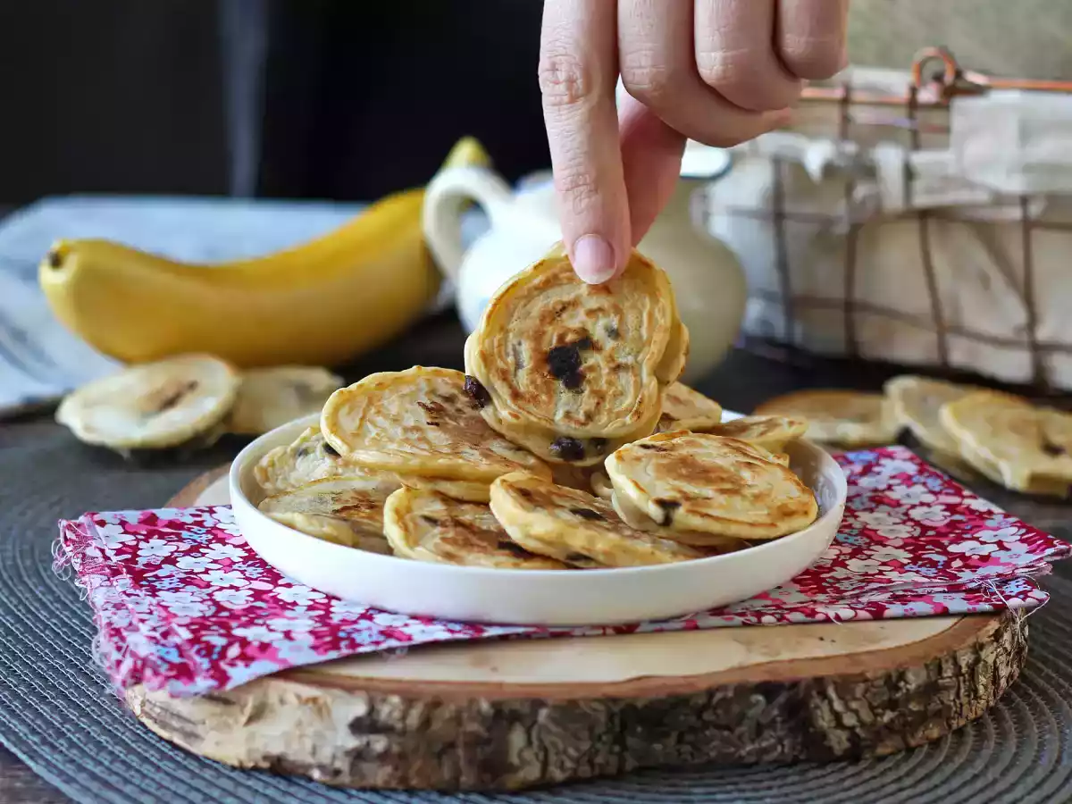 Bananpannkakor utan sockertillsats, perfekta till frukost! - foto 2