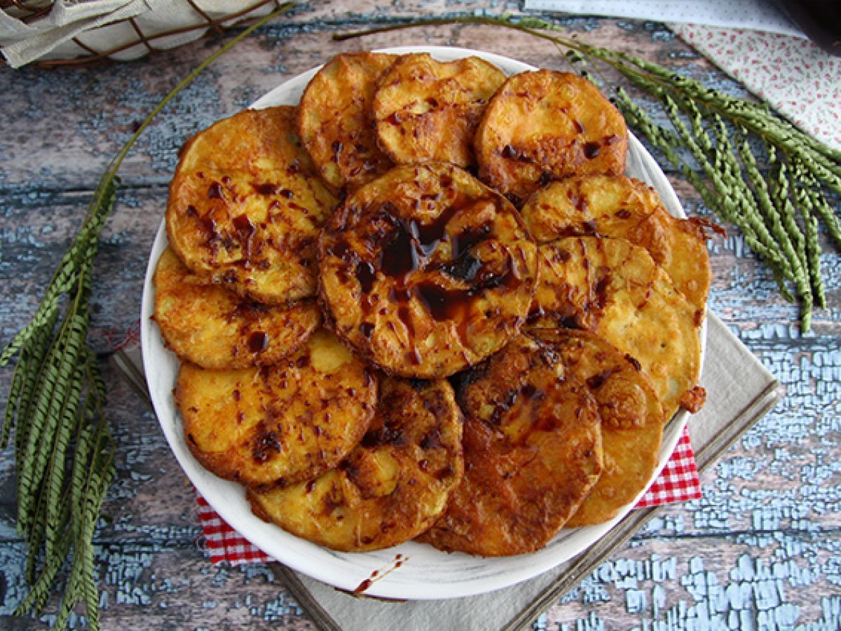 Beignets av aubergine
