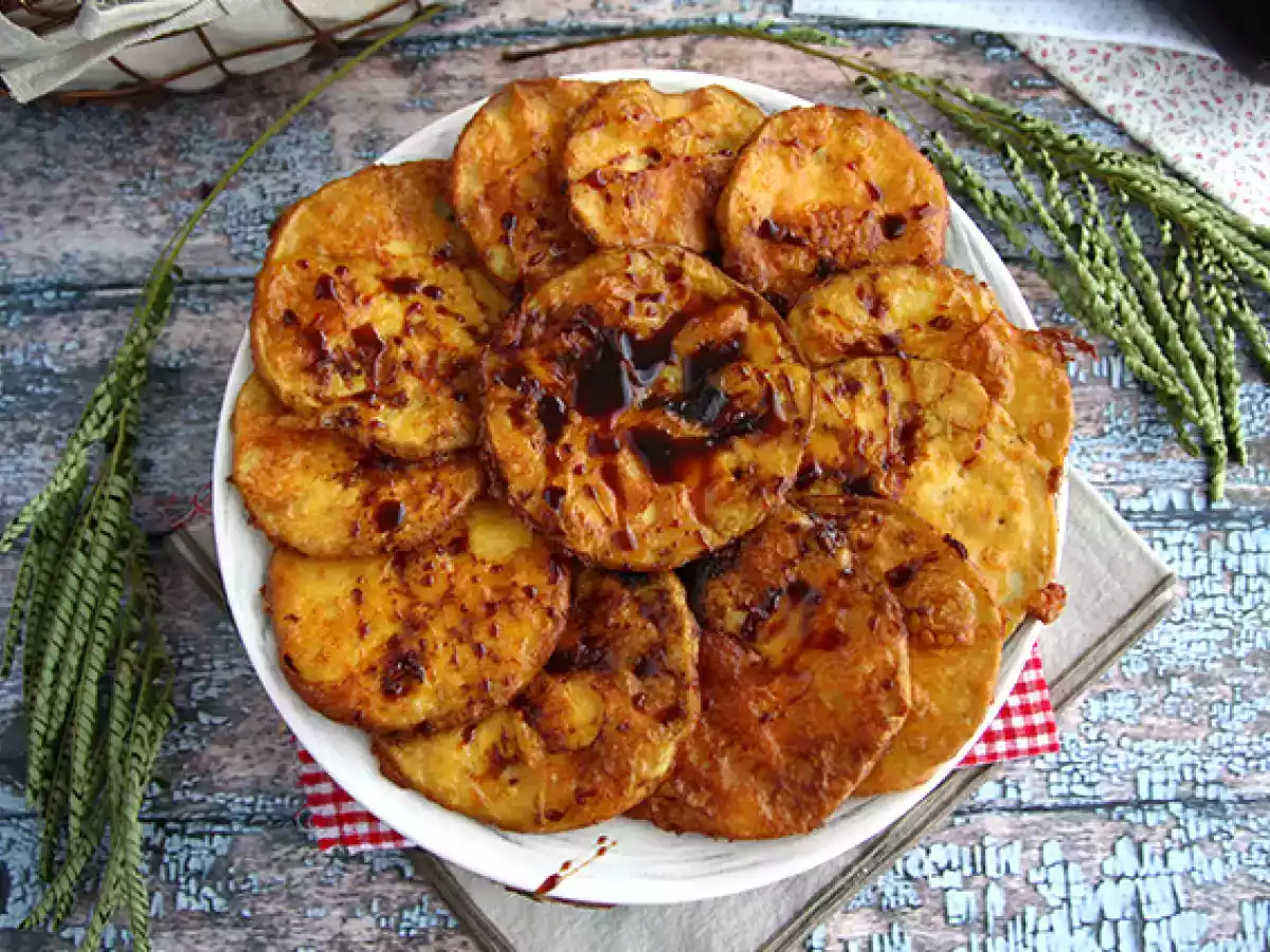 Beignets av aubergine