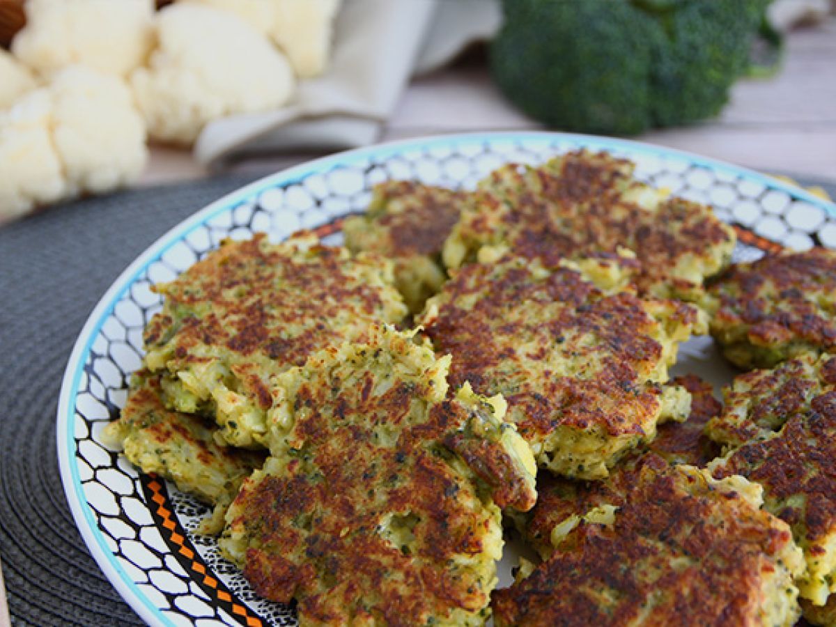 Biffar av blomkål och broccoli med curry - foto 4