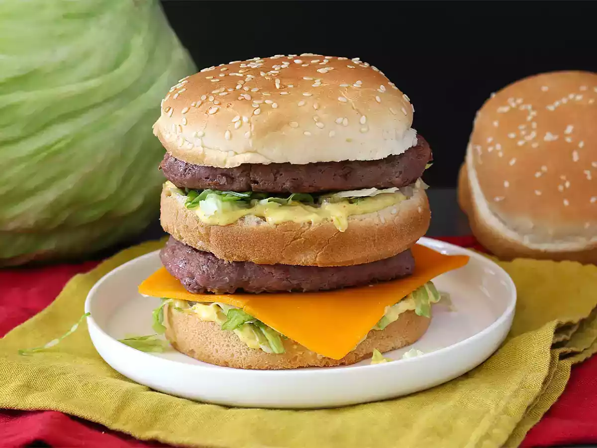 Big Mac, den berömda gör-det-själv-burgaren!