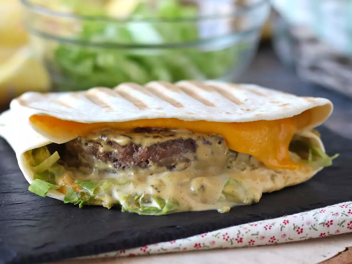 Big Mac-liknande wraps, snabba, praktiska och ekonomiska - foto 3
