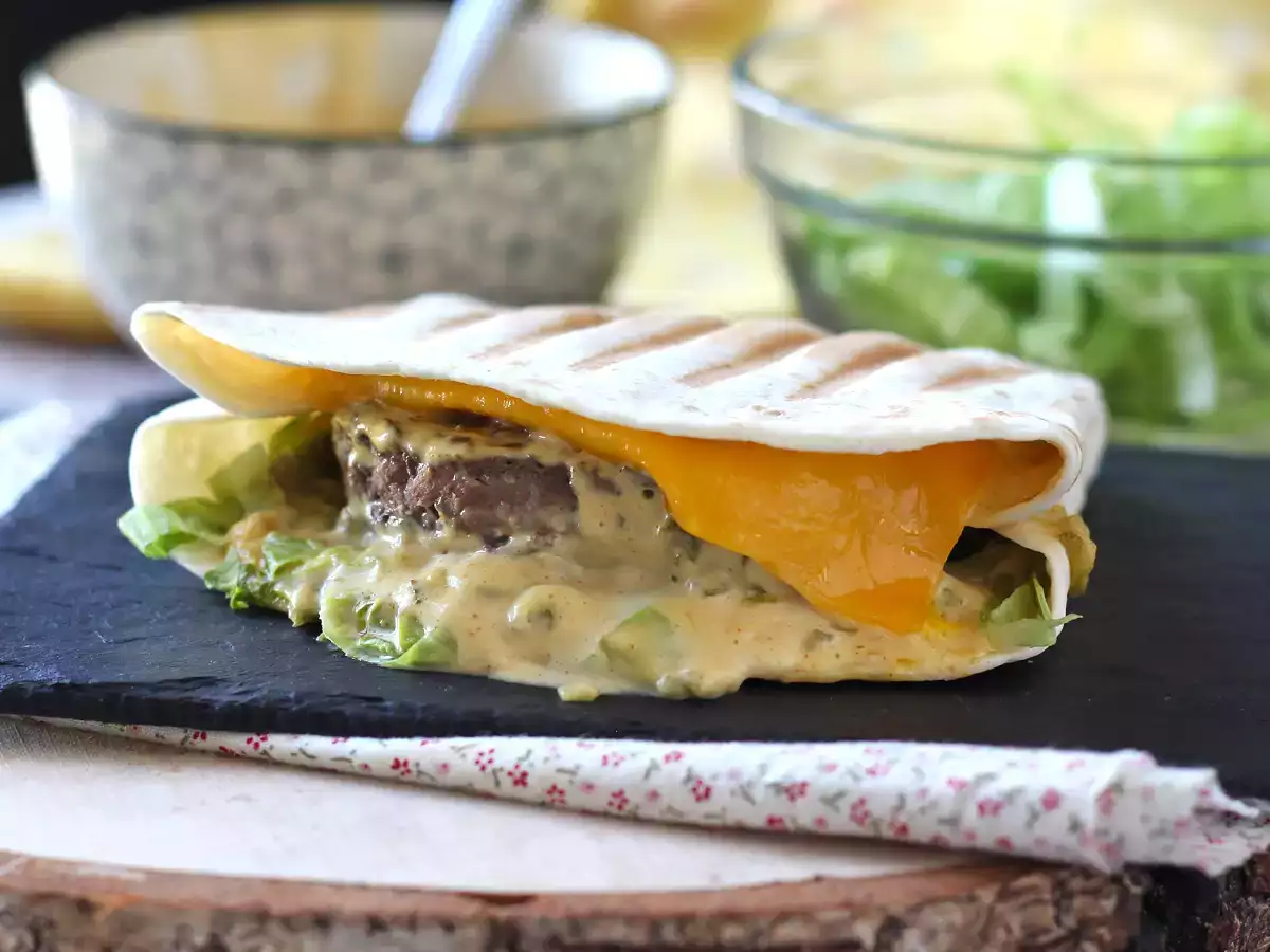 Big Mac-liknande wraps, snabba, praktiska och ekonomiska - foto 5