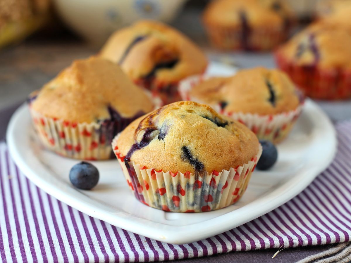 Blåbärsmuffins, en miniversion av pyreneisk paj! - foto 3