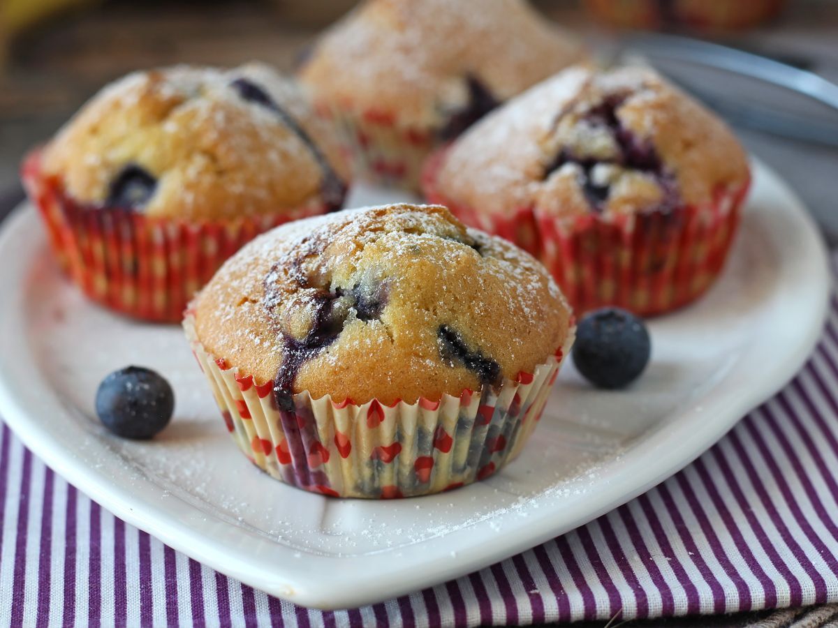 Blåbärsmuffins, en miniversion av pyreneisk paj! - foto 5
