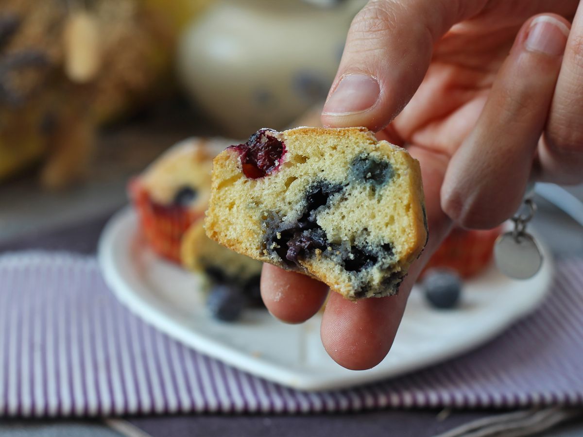 Blåbärsmuffins, en miniversion av pyreneisk paj! - foto 8