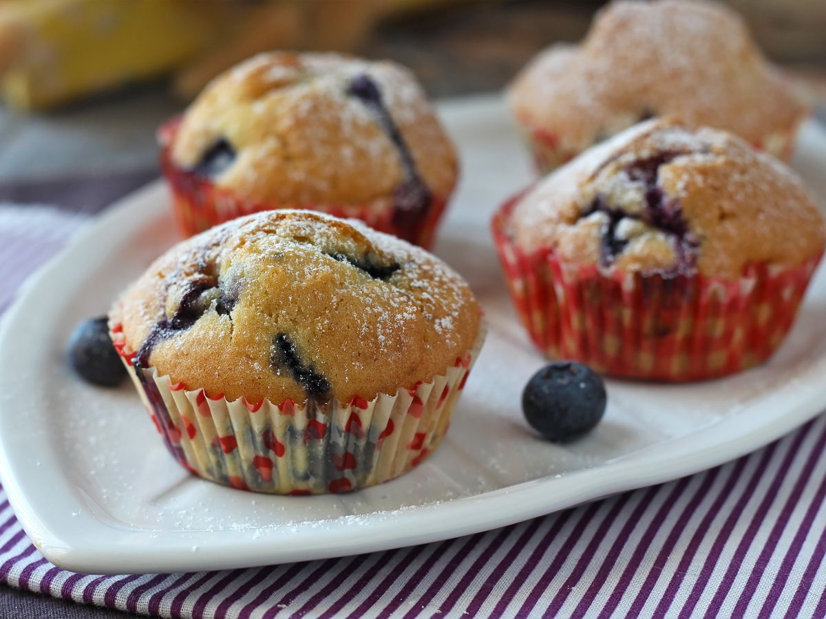 Blåbärsmuffins, en miniversion av pyreneisk paj! - foto 9