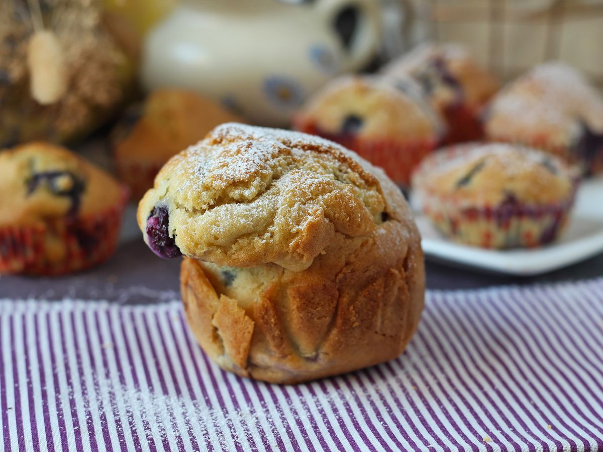 Blåbärsmuffins, en miniversion av pyreneisk paj! - foto 11