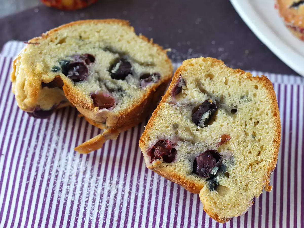Blåbärsmuffins, en miniversion av pyreneisk paj! - foto 12
