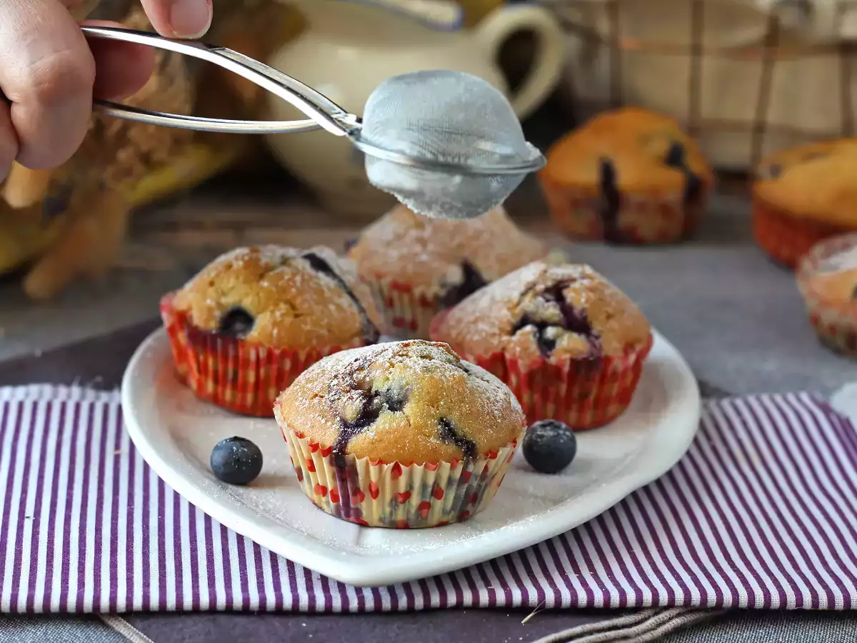 Blåbärsmuffins – miniversion av den pyreneiska pajen! - foto 10