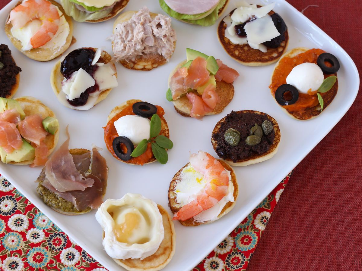 Blinis med fyllningar, den perfekta varierade aperitifen för festsäsongen - foto 4