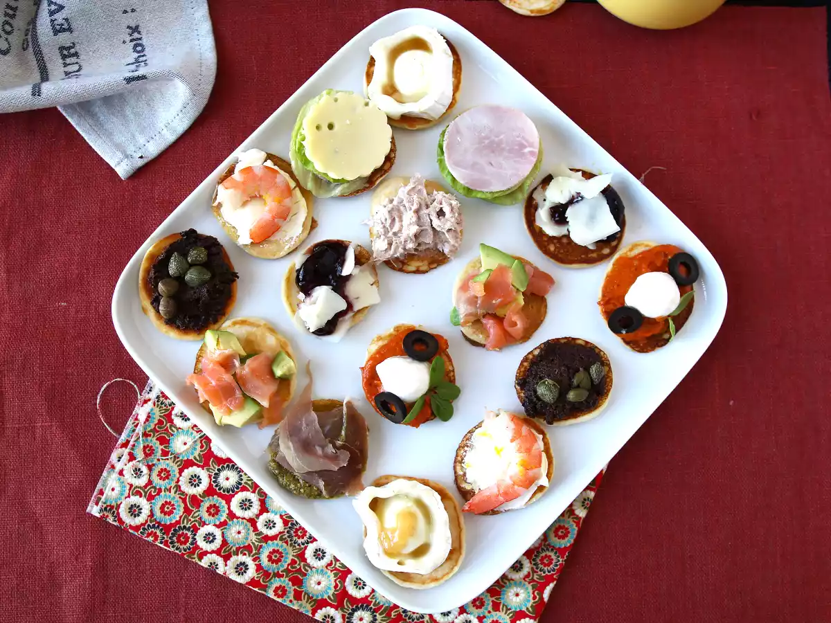 Blinis med fyllningar, den perfekta varierade aperitifen för festsäsongen - foto 5