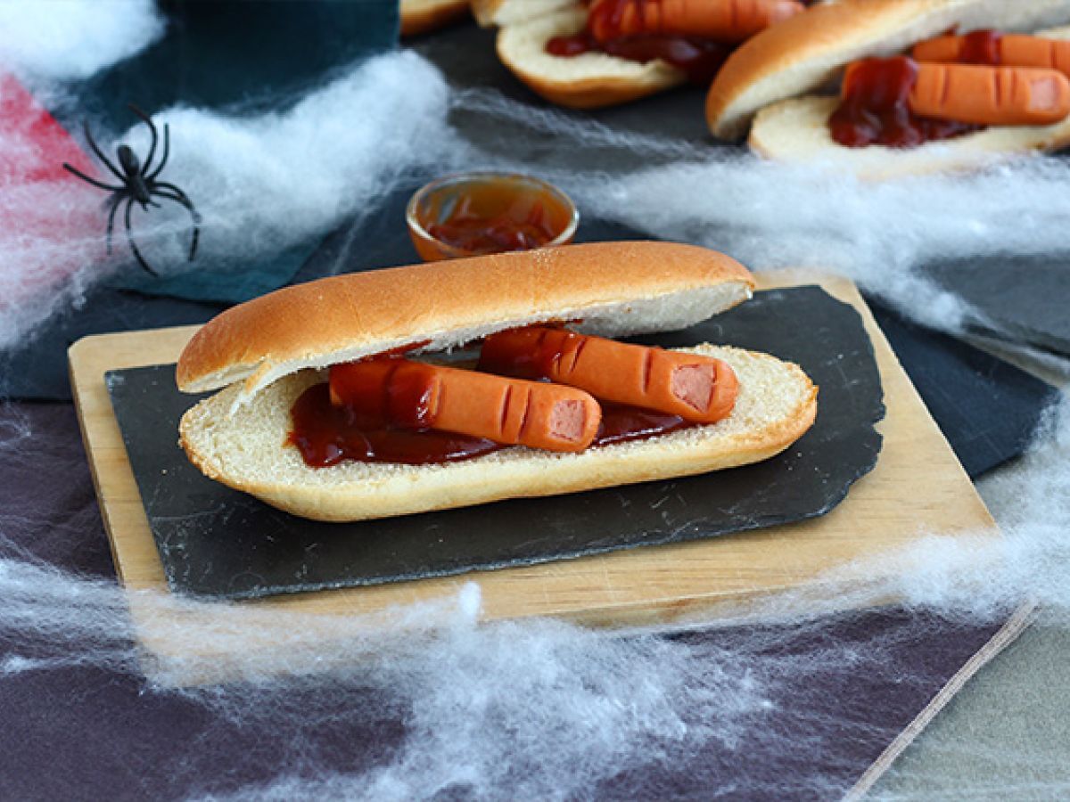 Blodiga Halloween-korvar