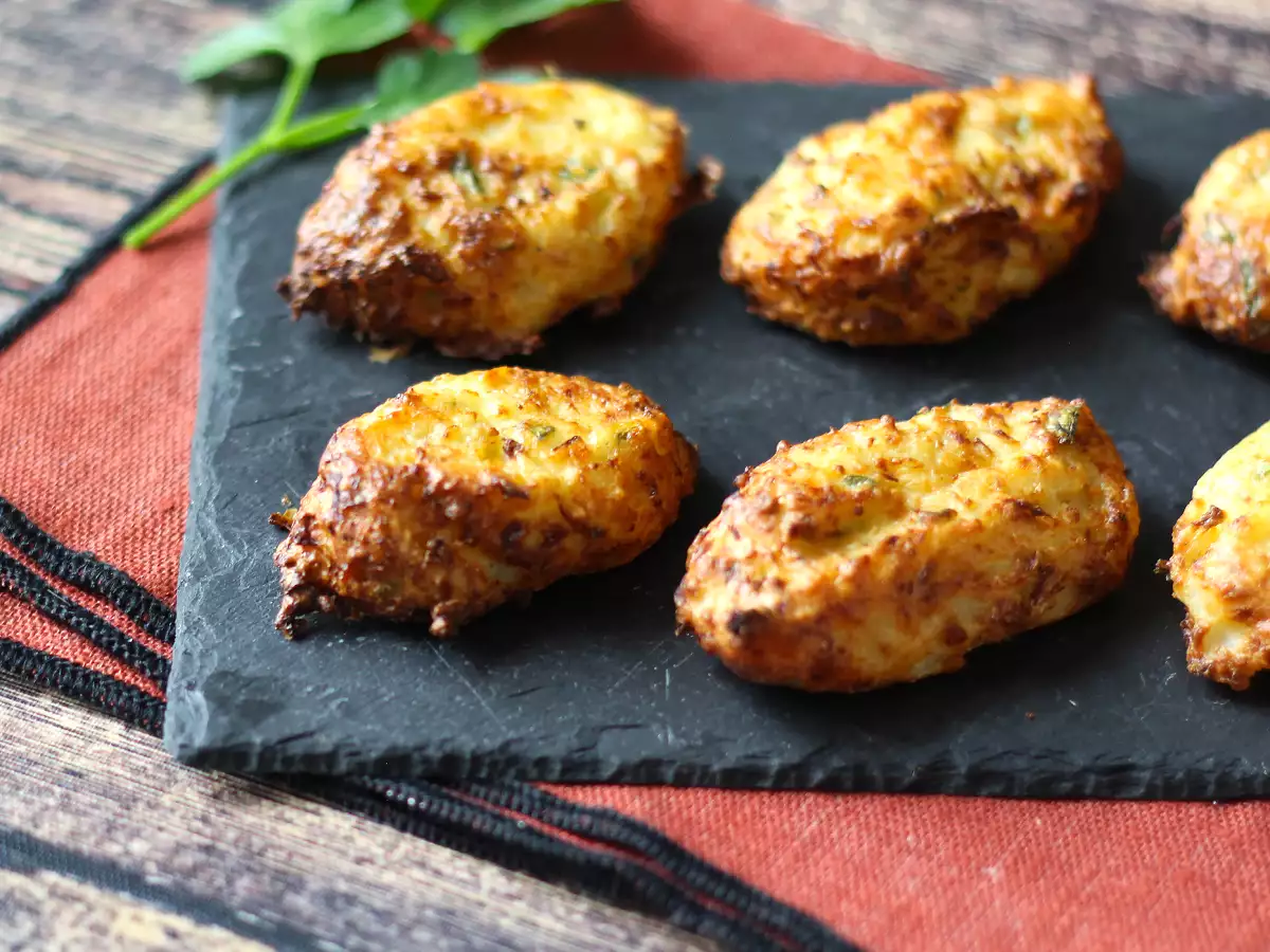 Blomkålsbollar i airfryer: ett billigt och vegetariskt recept - foto 3