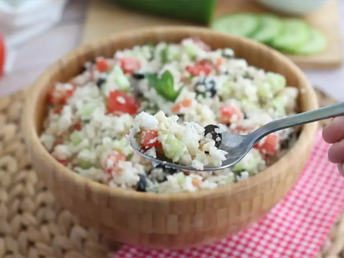 Blomkålstabbouleh – 100 % vegetarisk - foto 2