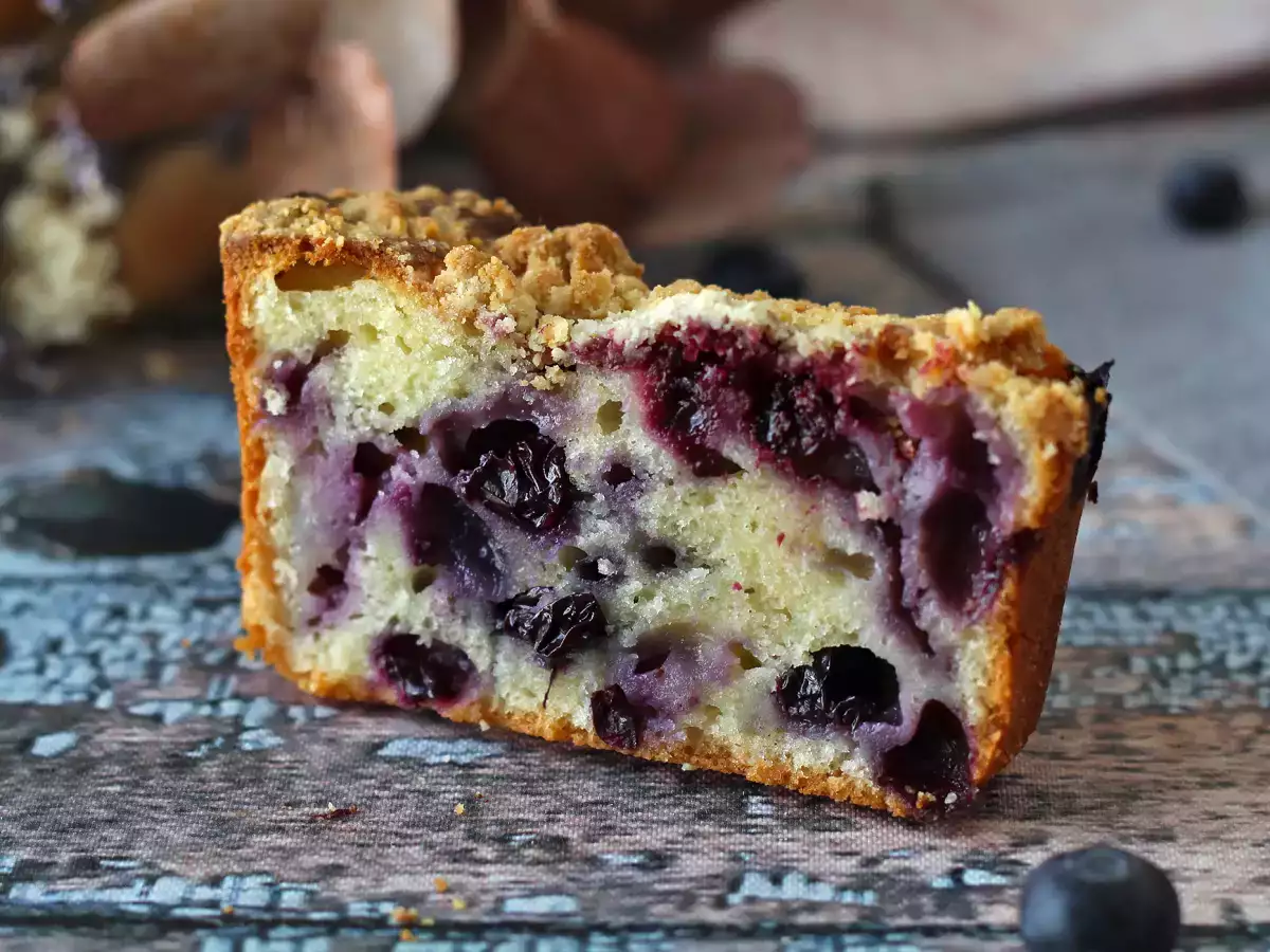 Blueberry crumble cake: tårtan som kombinerar fondant, mjukhet och krispighet! - foto 3