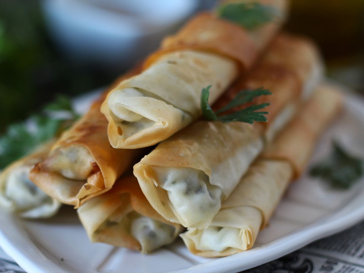 Börek med fåroste och persilja - foto 2