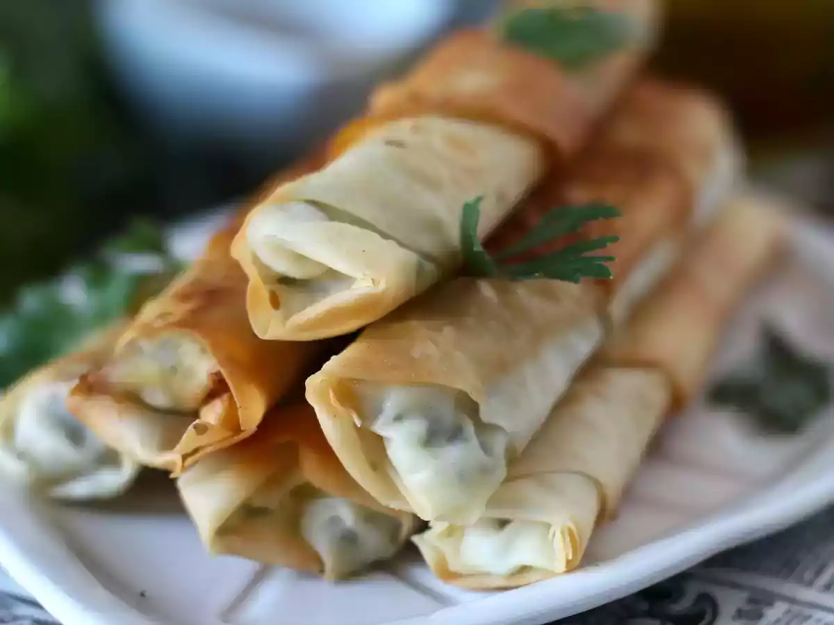 Börek med fåroste och persilja - foto 2