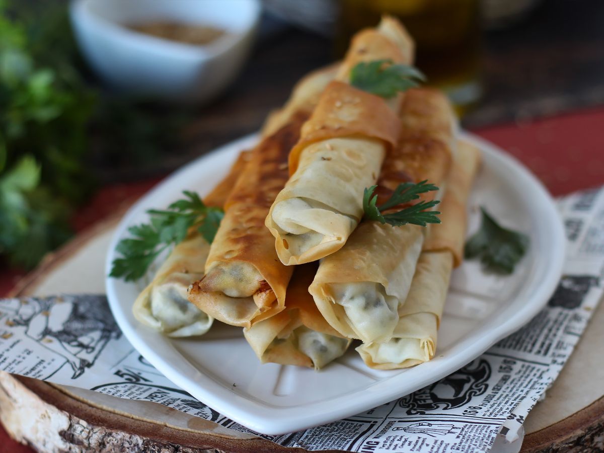 Börek med fåroste och persilja - foto 3