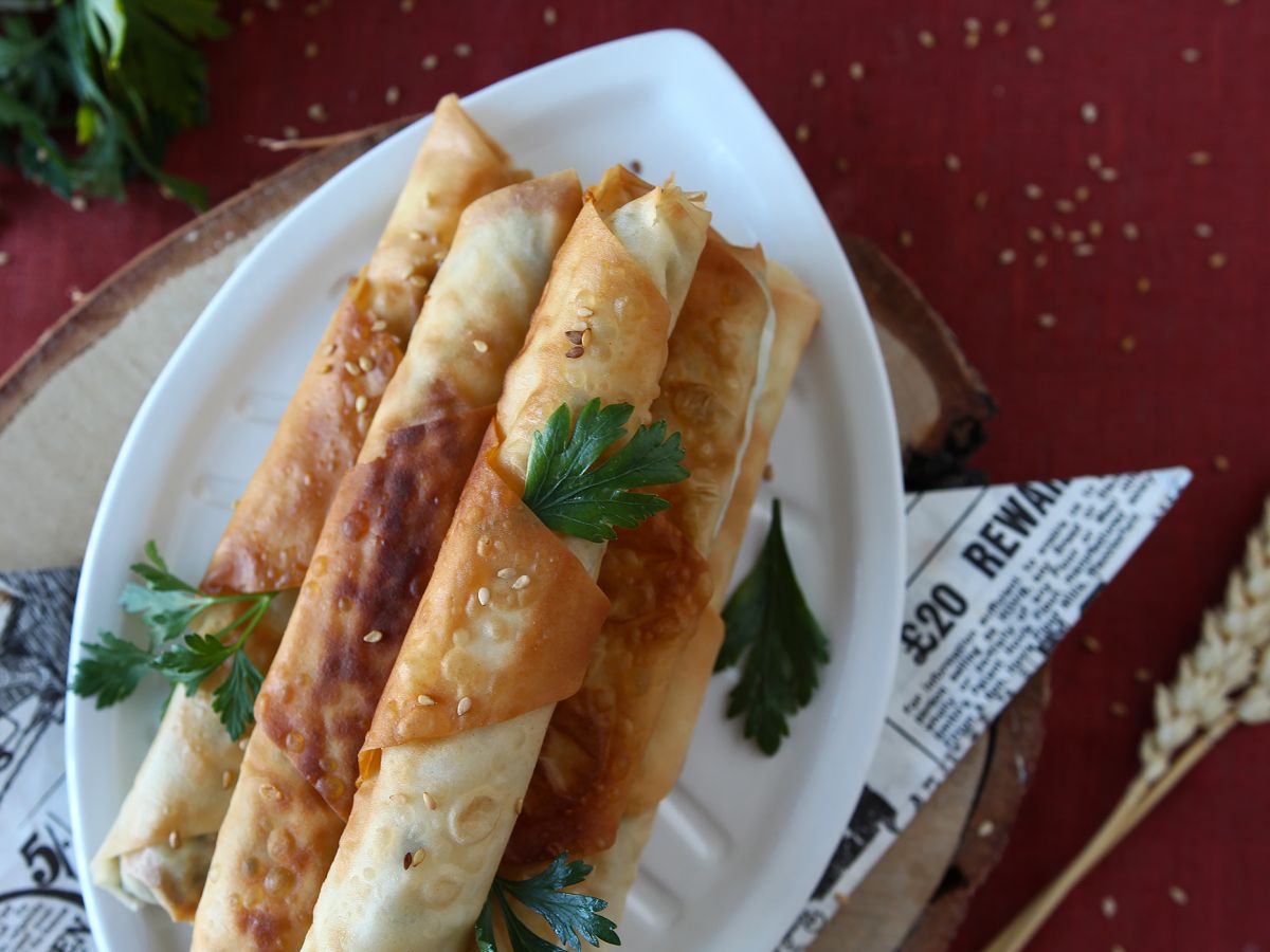 Börek med fåroste och persilja - foto 4