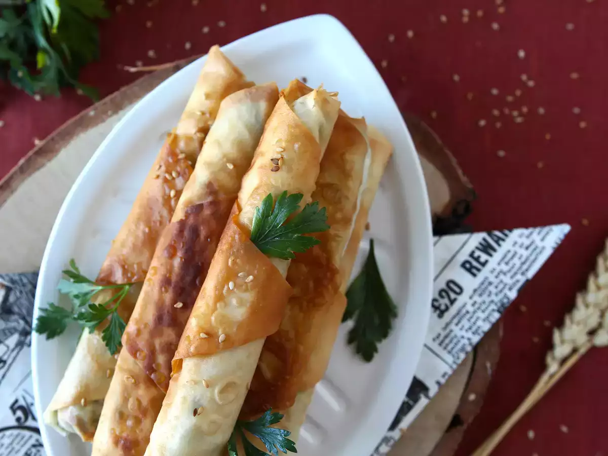 Börek med fåroste och persilja - foto 4