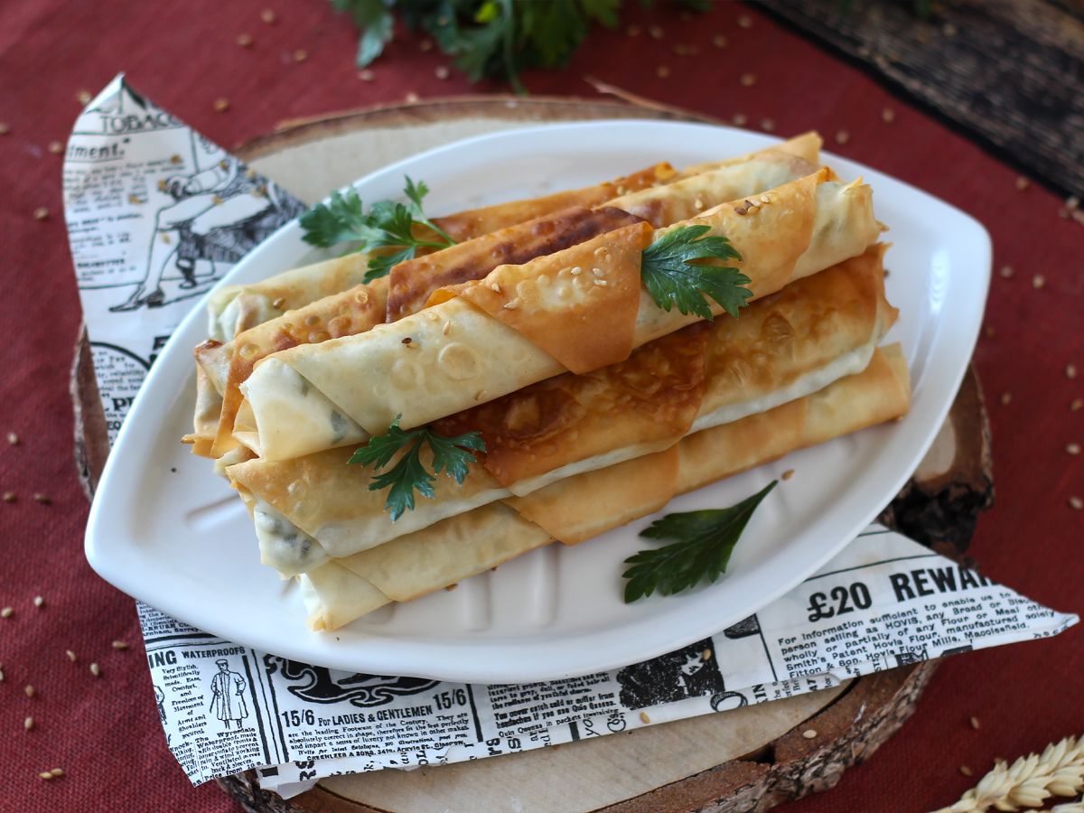Börek med fåroste och persilja - foto 5