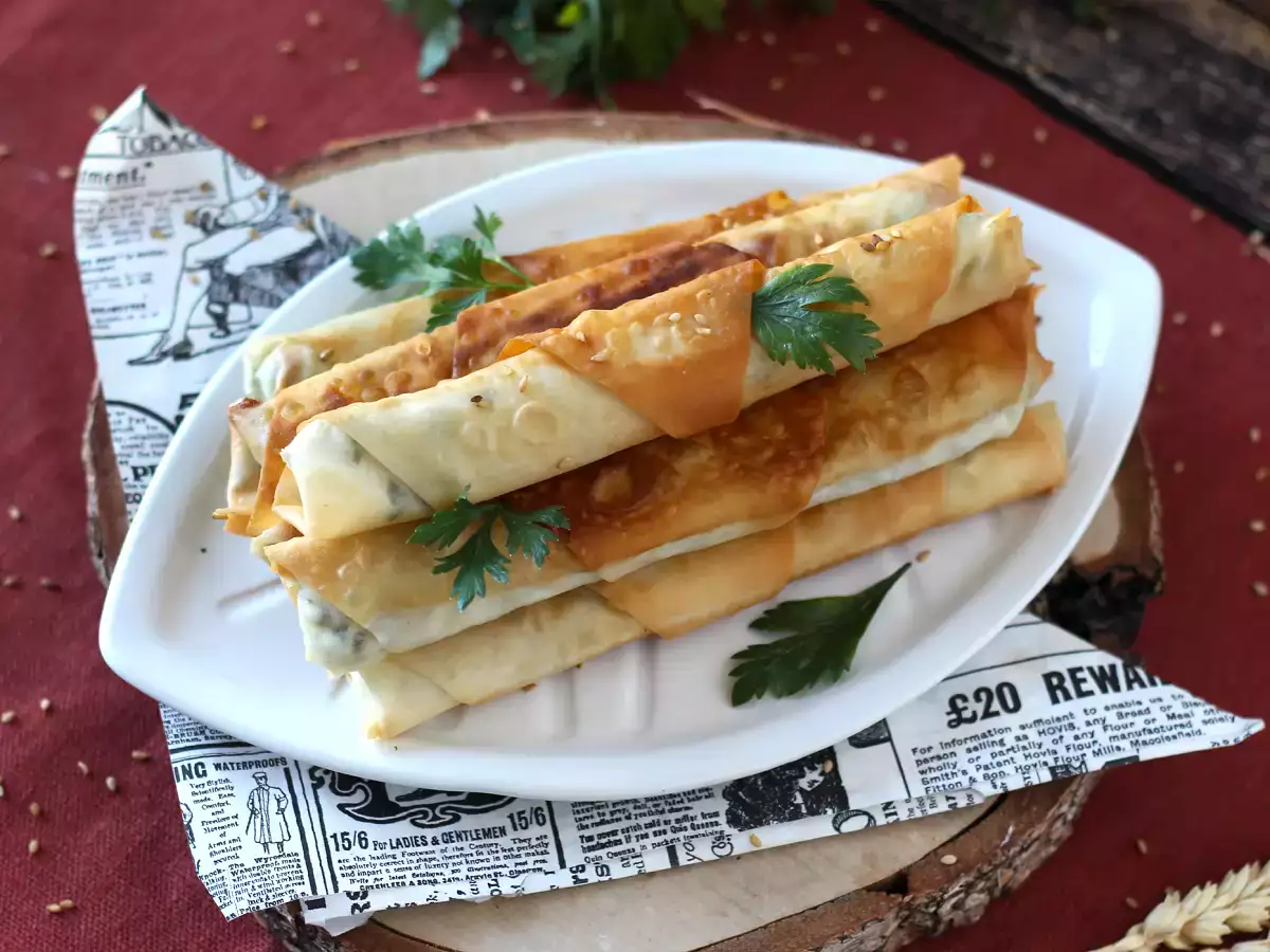 Börek med fåroste och persilja - foto 5