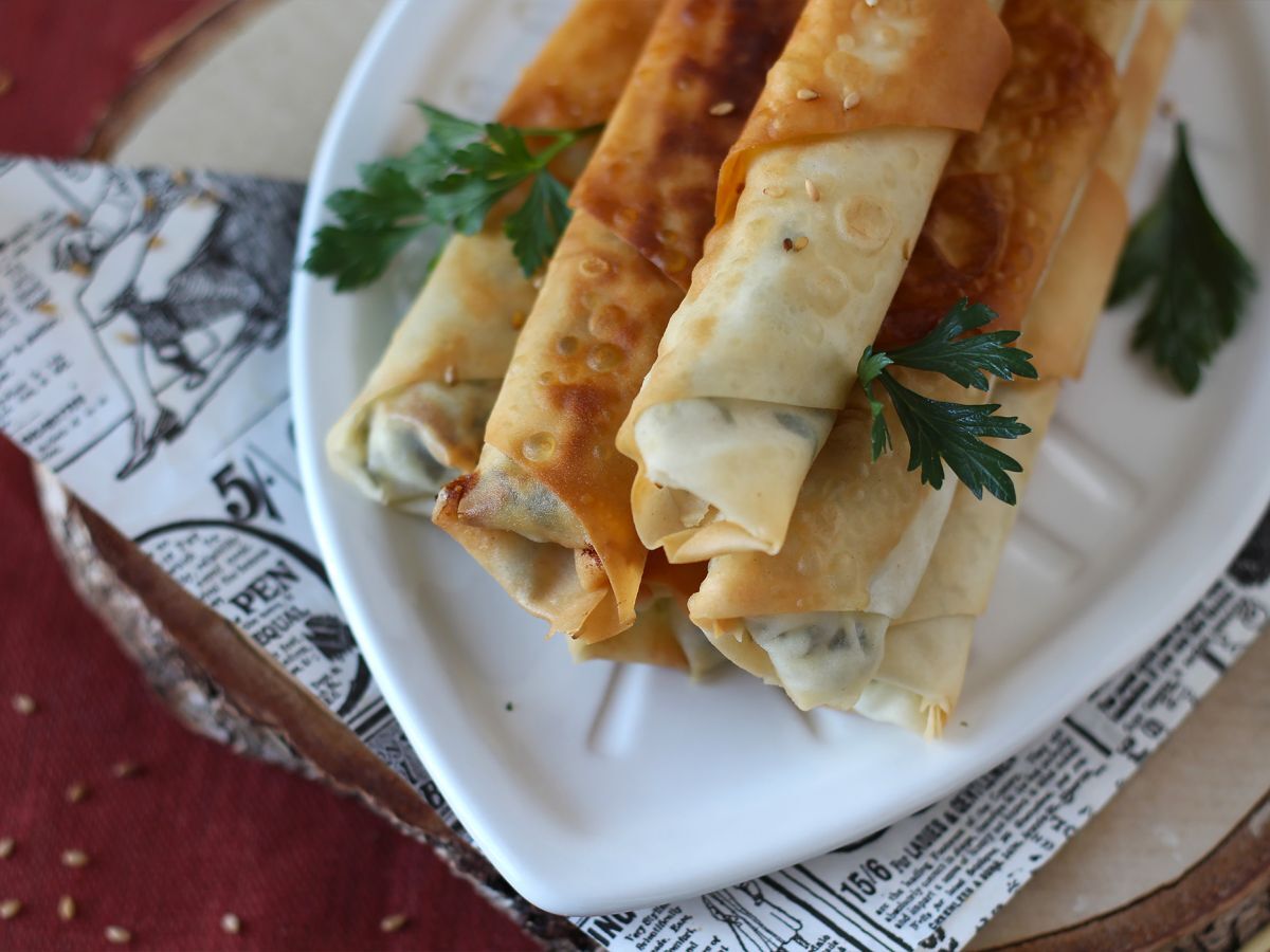 Börek med fåroste och persilja - foto 6