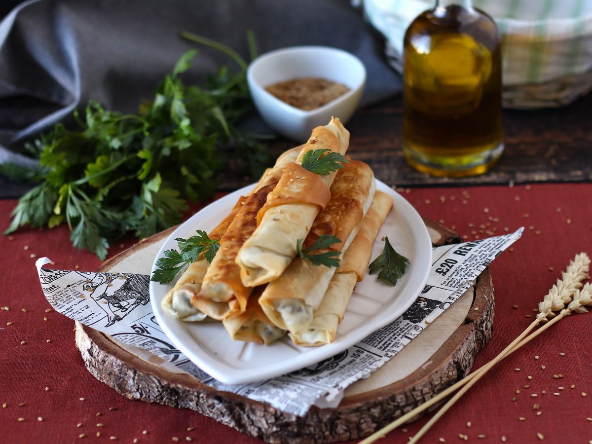 Börek med fåroste och persilja - foto 7